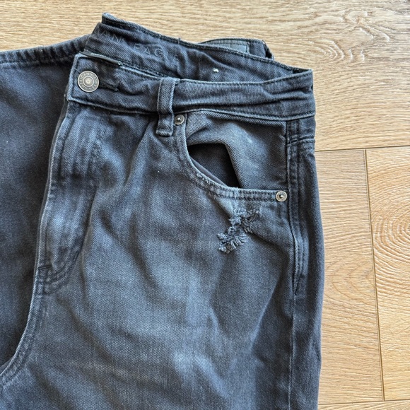 American Eagle Mom Jean Comfort Stretch Waistband Womens Size 10R - Picture 2 of 6